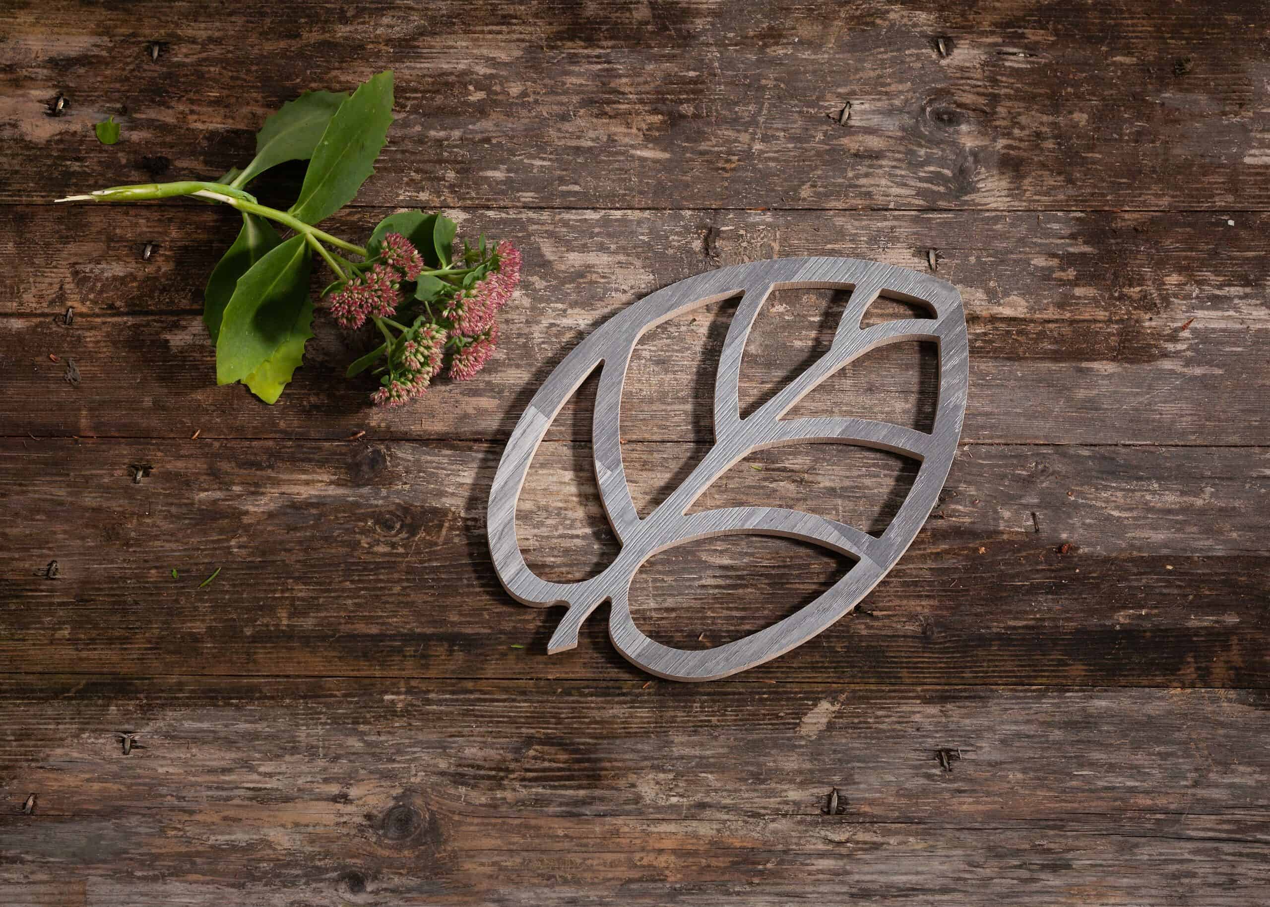 Leaf kattausalusta harmaa